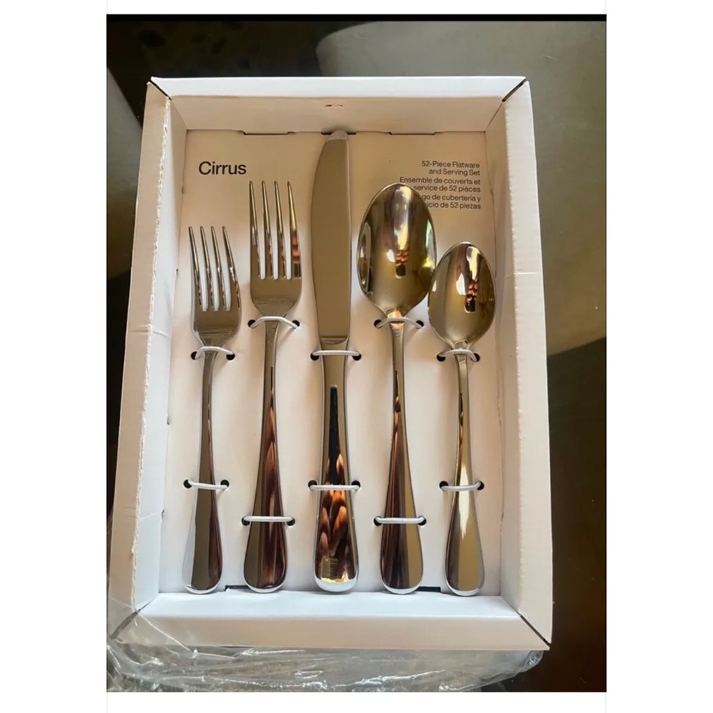 Silver Flatware Set